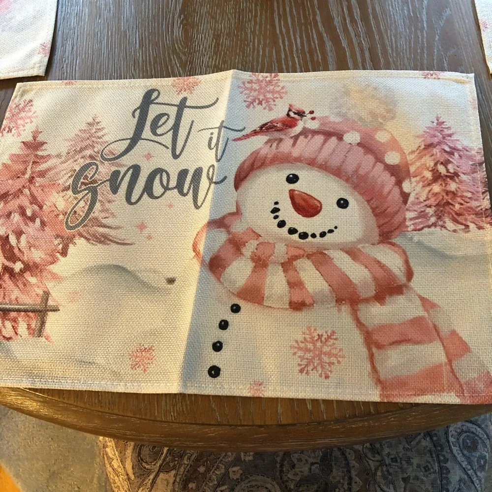 Snowmen Place Mats - Picture 2 of 4